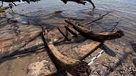 Un estudiante perdido bajo el mar descubre los restos de un corsario español que explotó en un ataque a un puerto de Carolina del Norte en 1748