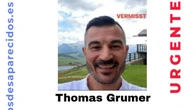 Activada una alerta para encontrar a Thomas Grumer, un hombre de 41 años desaparecido en Ibiza