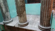 La columna romana más viajera de Barcelona