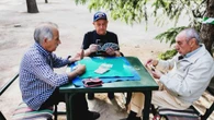La mesa verde de la amistad en El Retiro