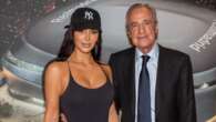 La imagen viral de Florentino Pérez y Kim Kardashian en su visita a España