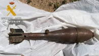 Neutralizan una granada de mortero de 50 mm de calibre hallada en una playa de Cádiz