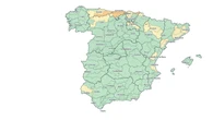 Mapa de alertas por calor