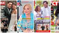 La boda de Víctor Elías y Ana guerra, Belén Esteban, Tamara Falcó e Isa Pantoja protagonizan las portadas