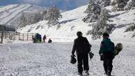 La nieve y la lluvia se imponen este fin de semana en la sierra de Madrid