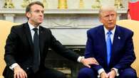 Macron se compromete ante Trump a invertir en defensa y le recuerda que la paz “no debe suponer la rendición de Ucrania”