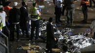 Una estampida en una fiesta religiosa causa la muerte de al menos 44 ultraortodoxos
