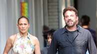 Las llamativas sonrisas y besos al aire de Ben Affleck a Jennifer Lopez tras cancelar su gira