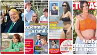 El rey Juan Carlos, Irene Urdangarin, Eva González y Anabel Pantoja protagonizan las portadas