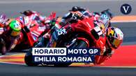 MotoGP: horario y dónde ver por TV el GP de Emilia-Romagna: entrenamientos, sprint y carrera