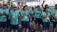 La “Ola Verde” de voluntarios hace historia en la 37ª Copa del América