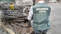 Desmanteladas dos redes criminales dedicadas al robo de cobre en varias comunidades