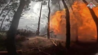 Rusia acusa a Ucrania de un ataque mortal con drones en Jersón mientras que Kyiv lo niega
