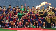 Un Barça campeón se despide de Montjuïc y pone el colofón a cuatro días de fiesta
