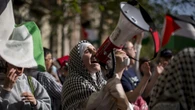 Manifestación para pedir el fin del comercio de armas entre España e Israel