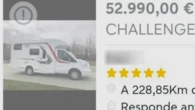 Condena y multa de 1.676 euros por dar marcha atrás en Wallapop en la venta de una autocaravana de 52.000 euros