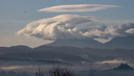 Fantasía de nubes obsequio del viento
