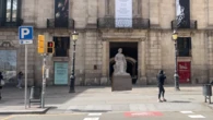 El Monumento a Mariano Fortuny se puede ver en su lugar deseado gracias a un holograma