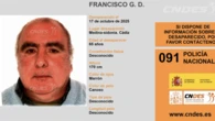 En paradero desconocido Francisco G. D., un hombre de 65 años desaparecido en Cádiz