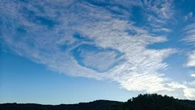 El raro fenómeno del 'fallstreak hole'