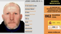 Sin rastro de Jose Carlos H. L., un hombre de 53 años desaparecido en Zarzalejo, Madrid