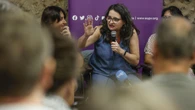 Mónica Oltra, en un acto de EUPV: “Ya no da vergüenza exhibirse como fascista”