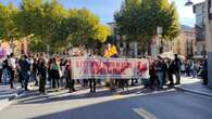 Centenares de personas protestan contra el partido de Orriols y la extrema derecha en Ripoll