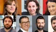 Los siete nuevos integrantes de la Mesa del Parlament, con mayoría independentista
