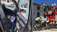 Roban al 'Diablo' del Tour en Barcelona, horas antes del Grand Départ