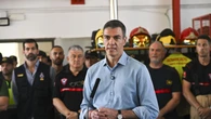 Sánchez visita el centro de mando por el incendio de Guadalajara