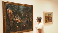 Pintura y música se unen en la nueva exposición del espacio Thyssen de Sant Feliu de Guíxols