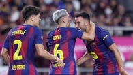 El Barça se aísla del apagón gracias a los debutantes: “Todos los jóvenes que están con nosotros son muy buenos”