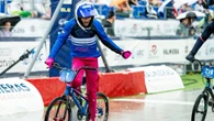 Mia Ayats, bronce mundial de BMX y tercera corona europea con solo 12 años