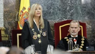 La tensión política estalla de lleno en el acto que da inicio al curso judicial Isabel Perelló Álvaro García Ortiz