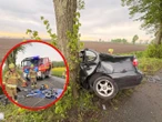 tragedia Dramat pod Malborkiem! 19-latka była zakleszczona we wraku auta. Strażacy przekazali tragiczne wieści