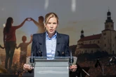 Pierwsza dama Marta Nawrocka na Zjeździe Dużych Rodzin. Padły ważne słowa