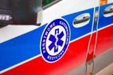 Tragiczny wypadek Tragiczny wypadek. Motocyklista zginął na miejscu