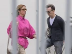 Zdjęcia paparazzi tylko u nas Chłodne spotkanie Brodzik i Wilczaka pod szkołą synów. Siedzieli w osobnych samochodach!