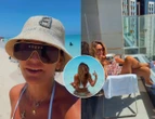 Pokazała się w minibikini Dagmara Kaźmierska nie daje o sobie zapomnieć! W sieci relacjonuje wakacje pod palmami, pokazała się w minibikini