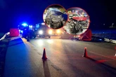 Wypadek na DW483 Koszmarny wypadek na drodze wojewódzkiej. Dwie osoby nie żyją, jedna w szpitalu