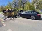 Wypadek drogowy Poważnie wyglądający wypadek w Świdniku