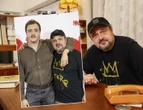Podobni? Arkadiusz Jakubik pokazał się z synem! Podobny do taty? Zagrali razem w filmie o Kuroniu