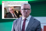 policja zabiera głos! Atak tortem na prezydenta Poznania. Są zarzuty dla dwóch osób!