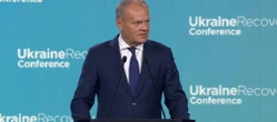 wydarzenie bez zełenskiego Konferencji ws. Ukrainy w Gdańsku. Mocne słowa Donalda Tuska