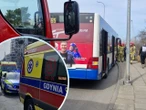 na sygnale Pięć osób poszkodowanych w poważnym wypadku w Gdyni. Autobus zderzył się z dwoma autami