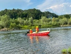 Akcja ratunkowa 75-latek zniknął pod powierzchnią wody. Dunajec pokazał zdradliwe oblicze