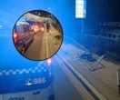 Wypadek w Warszawie Nocny wypadek na Moście Gdańskim. Kierowca twierdził, że zasnął