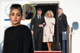 Afera we Francji! Wiadomości Macrona do pięknej aktorki ujawnione! Pierwsza dama dała mu w twarz
