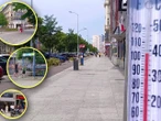 Rekordowe temperatury Mordercze upały sprawiły, że miasto "wymarło". Puste ulice, parki i sklepy