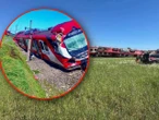 Tragedia w Wielkopolsce Śmiertelny wypadek na przejeździe kolejowym. Pociąg uderzył w ciężarówkę